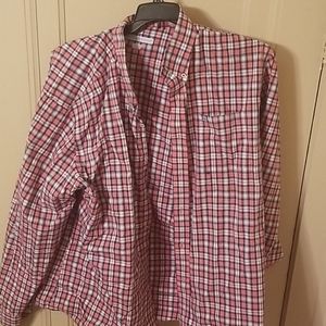 Plaid button up shirt